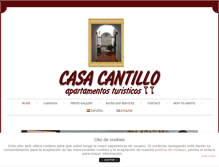 Tablet Screenshot of casacantillo.com